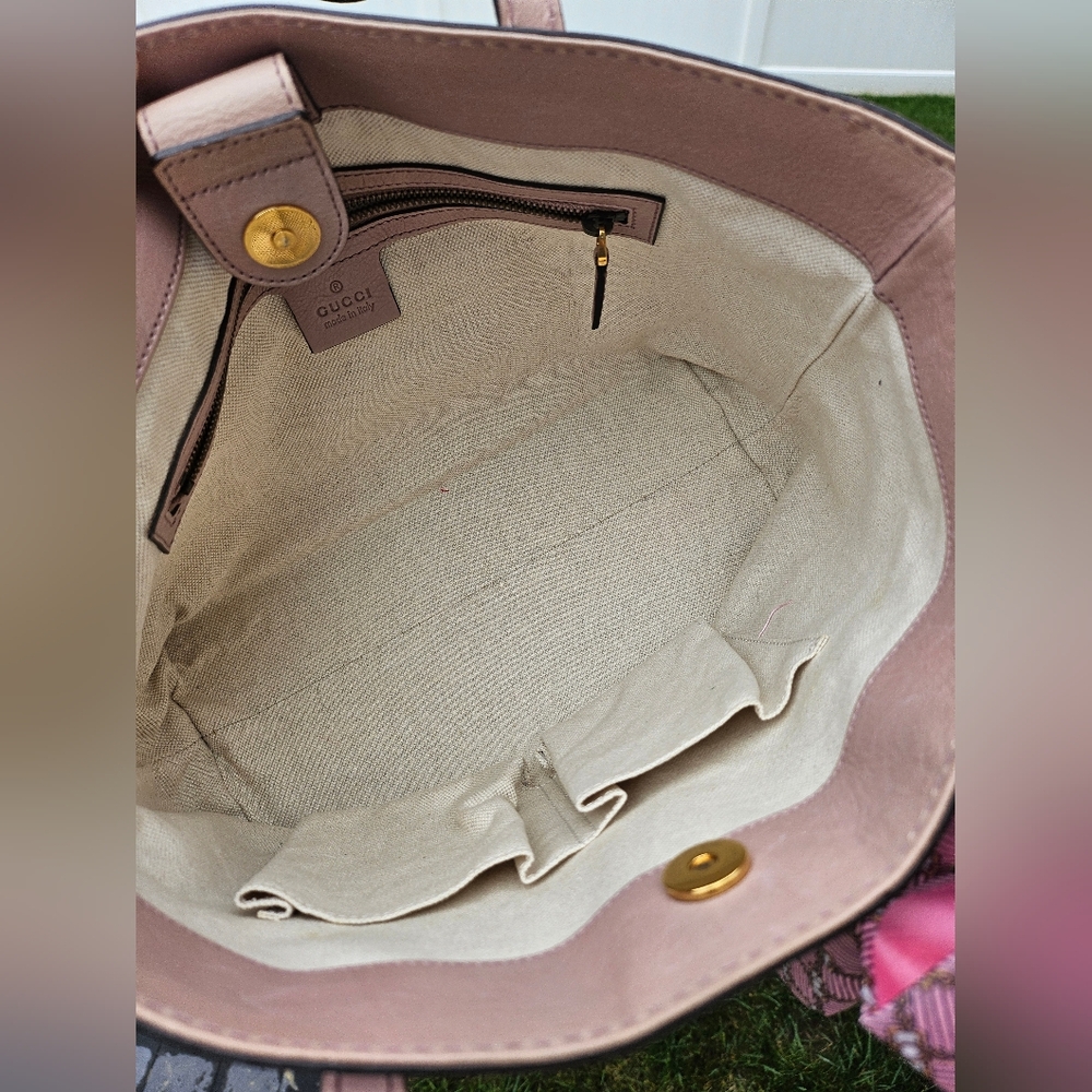 EUC GUCCI Tote Pink - Picture 6 of 12